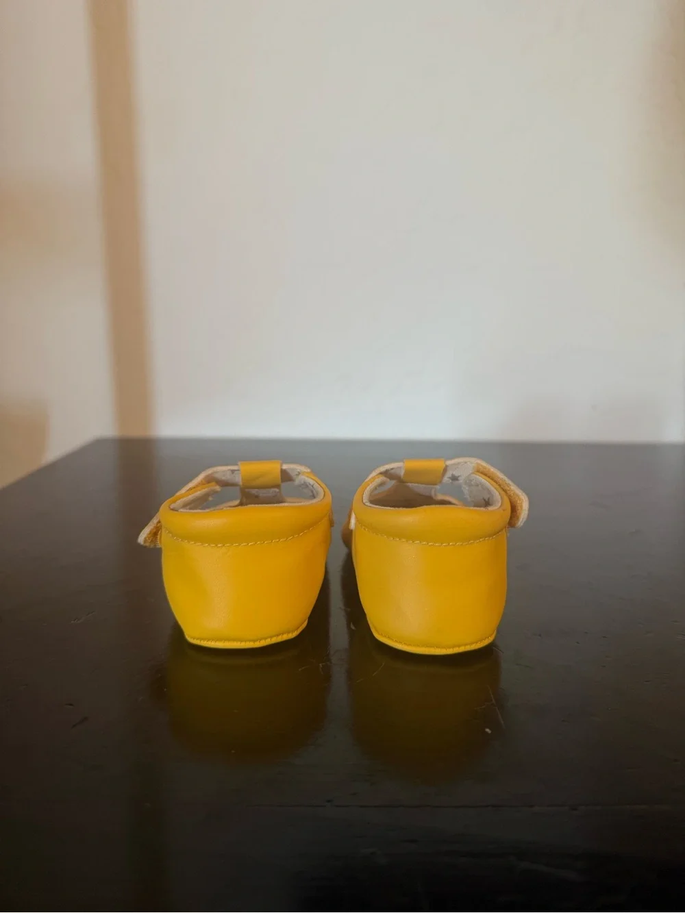 Jujube Eco Steps Mary Janes in Sunflower Yellow